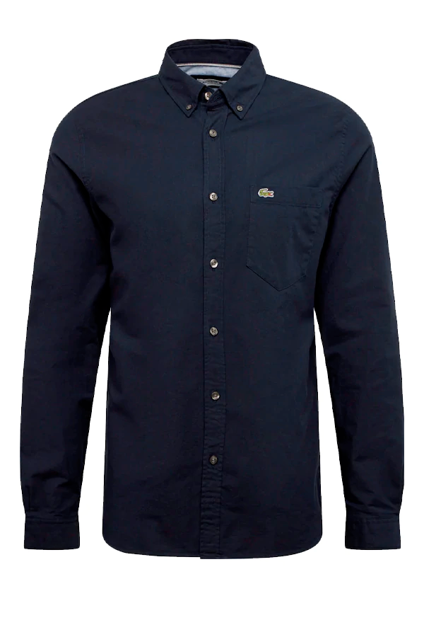 Camisa con bolsillo azul marino
