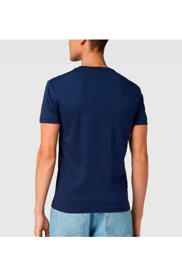 Polera suave azul marino
