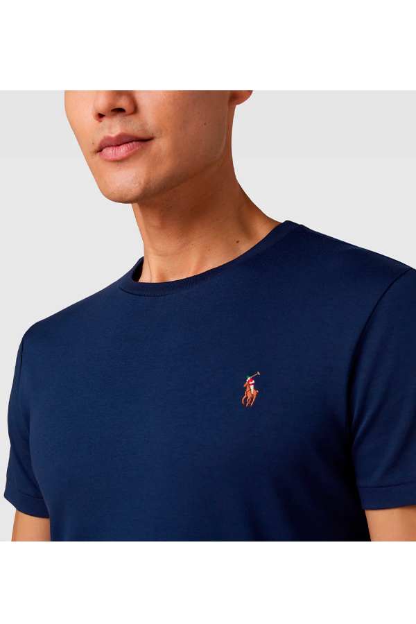 Polera suave azul marino