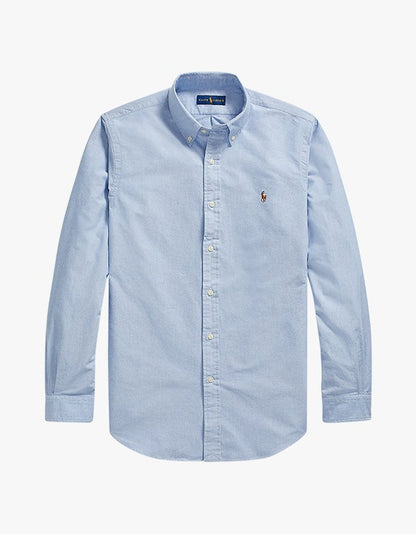 Camisa Oxford celeste