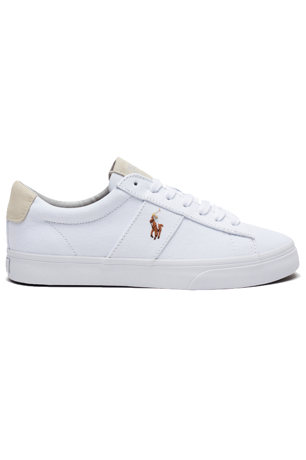 Zapatillas de lona blancas