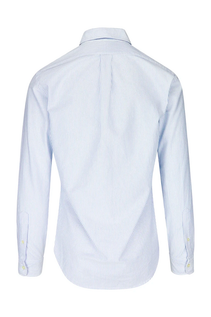 Camisa Oxford corte slim a rayas