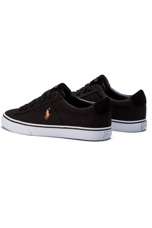 Zapatillas de lona negras