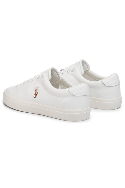 Zapatillas de cuero clásicas blancas