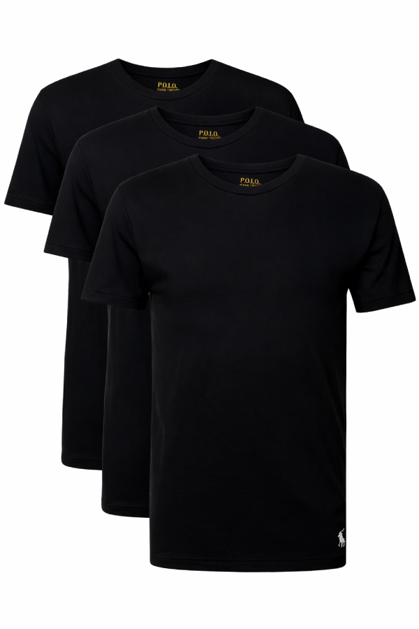 Poleras pack de 3 negras