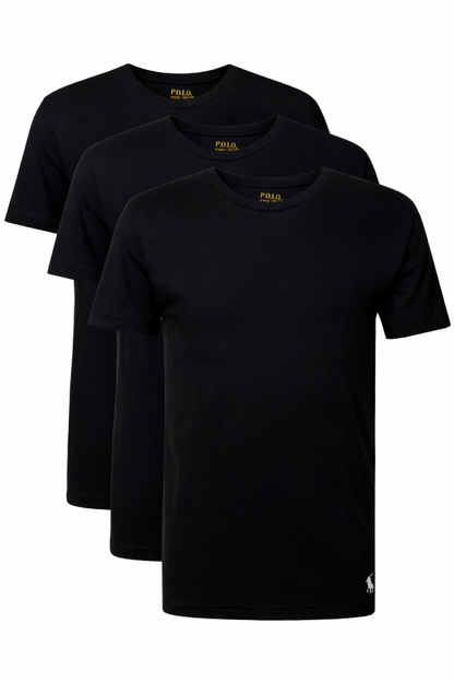 Poleras pack de 3 negras