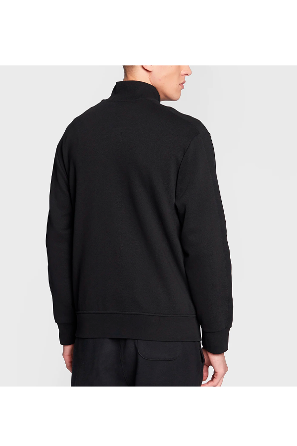 Chaqueta deportiva de punto negra