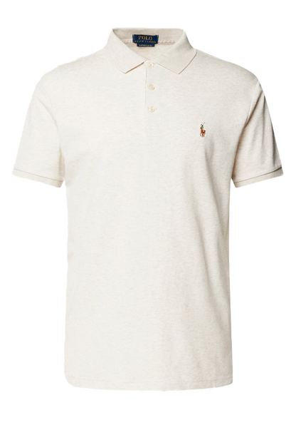 Polo suave corte slim beige