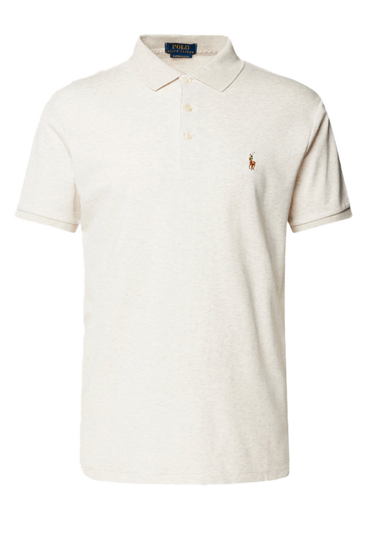 Polo suave corte slim beige