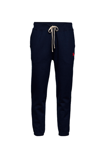 Pantalón con puño azul marino