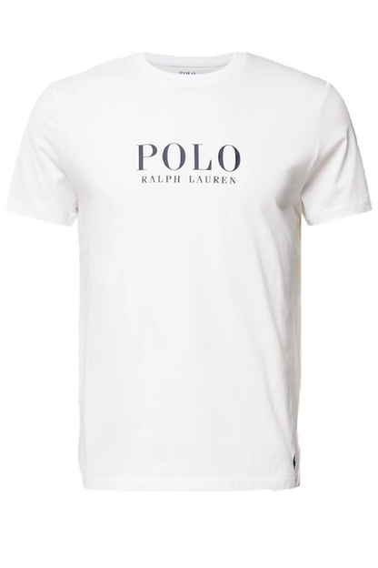Polera con estampado blanca