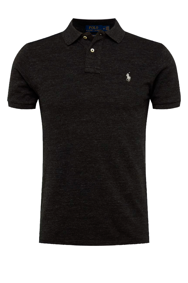 Polo corte slim efecto lavado