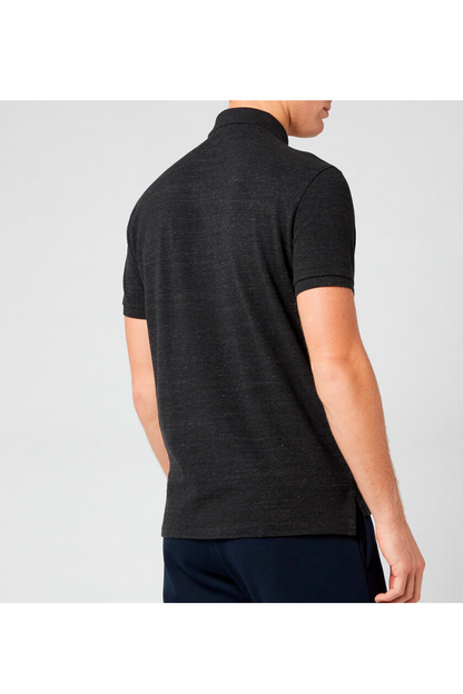 Polo corte slim efecto lavado claro