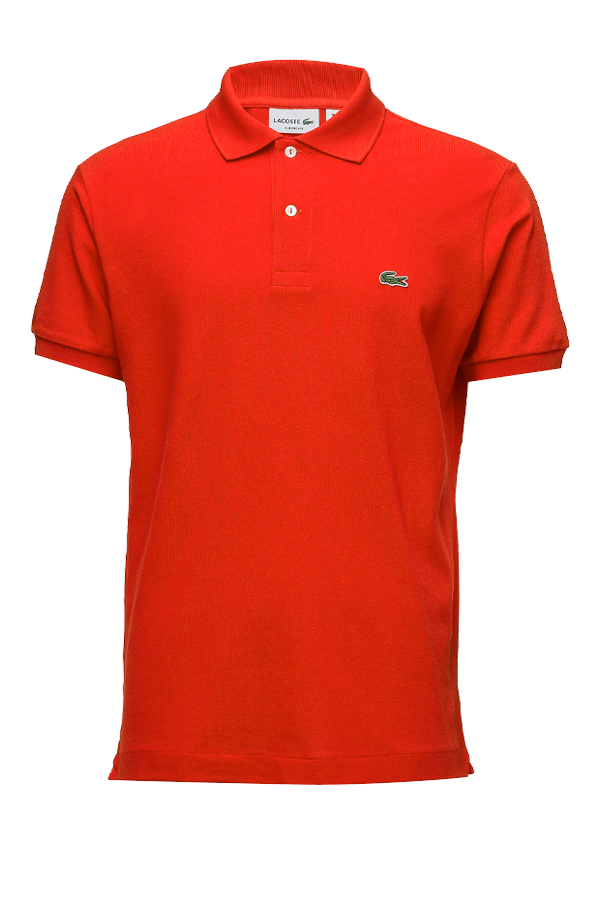 Polo de piqué corte slim rojo