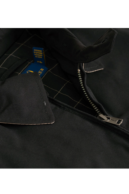 Chaqueta bomber negra