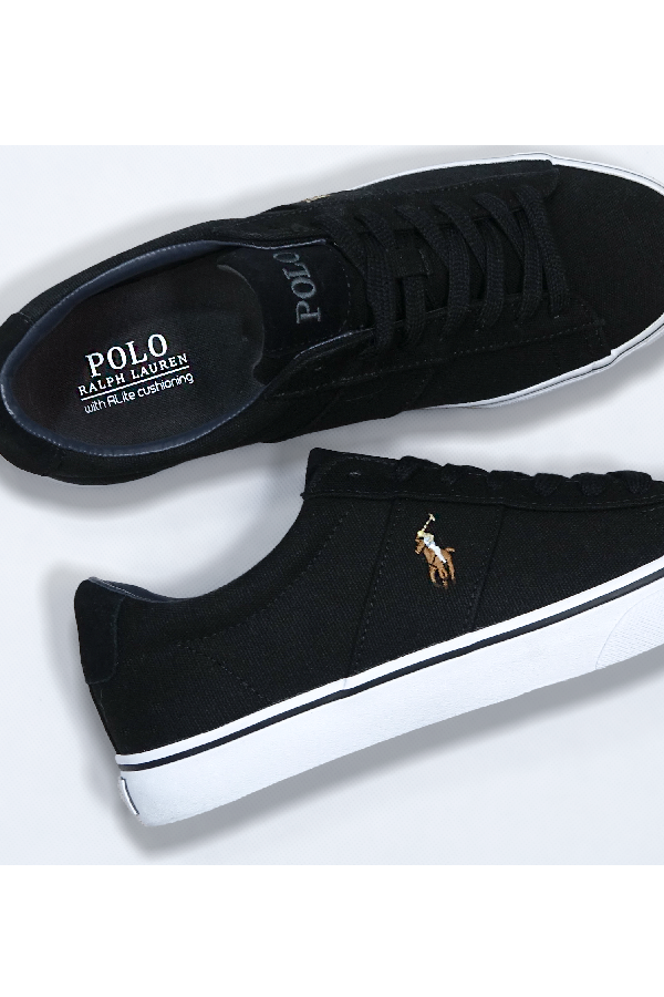 Zapatillas de lona negras
