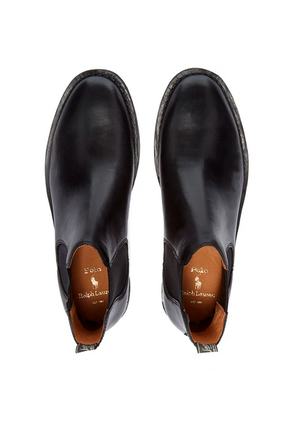 Botines Chelsea de cuero negros