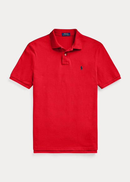 Polo de piqué rojo