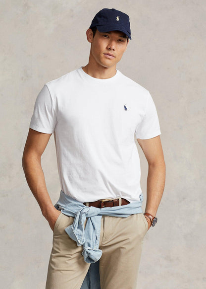 Polera de algodón blanca