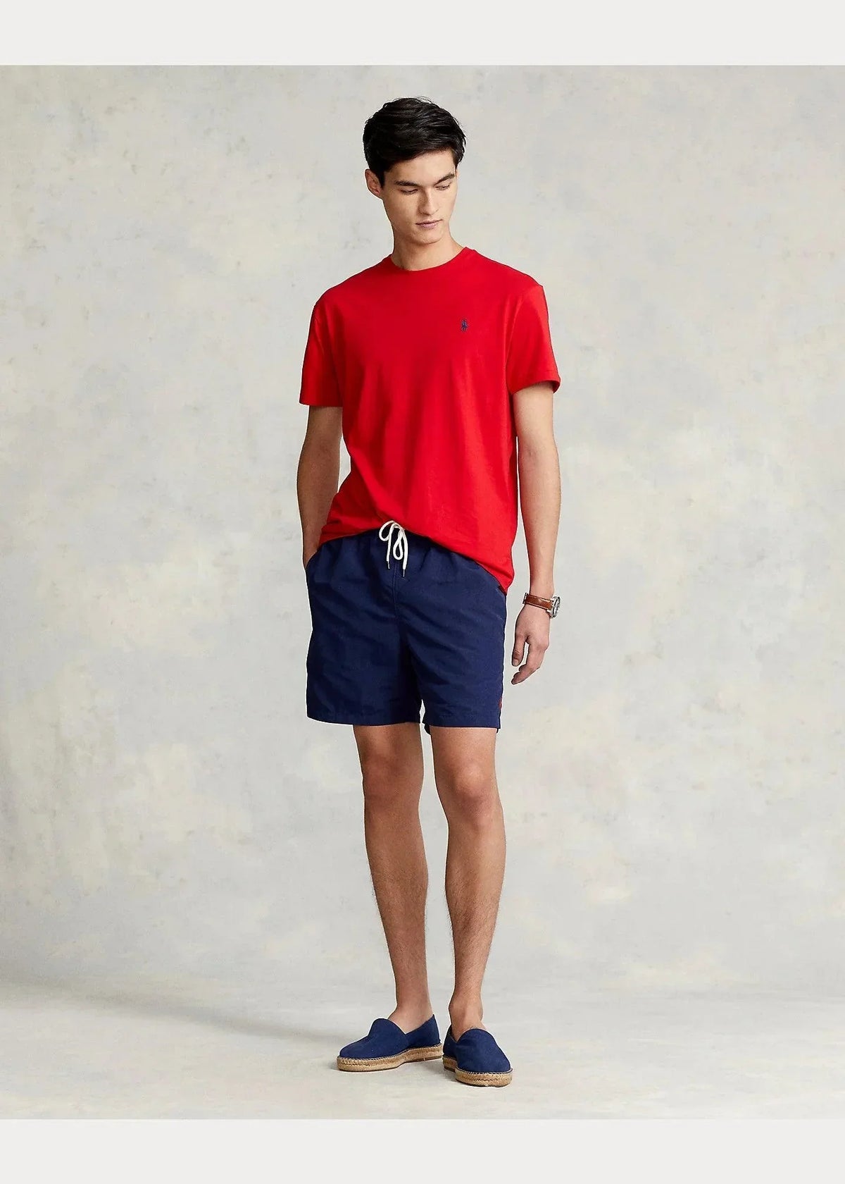 Polera de algodón roja