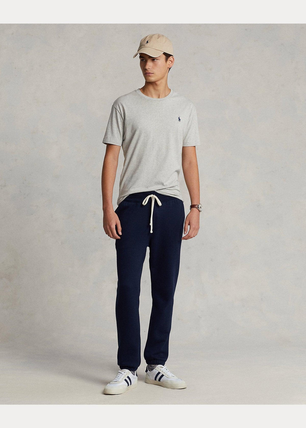 Polera de algodón gris