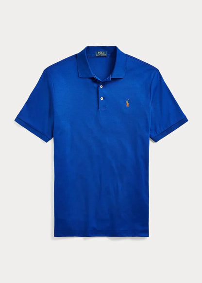 Polera de algodón suave azul