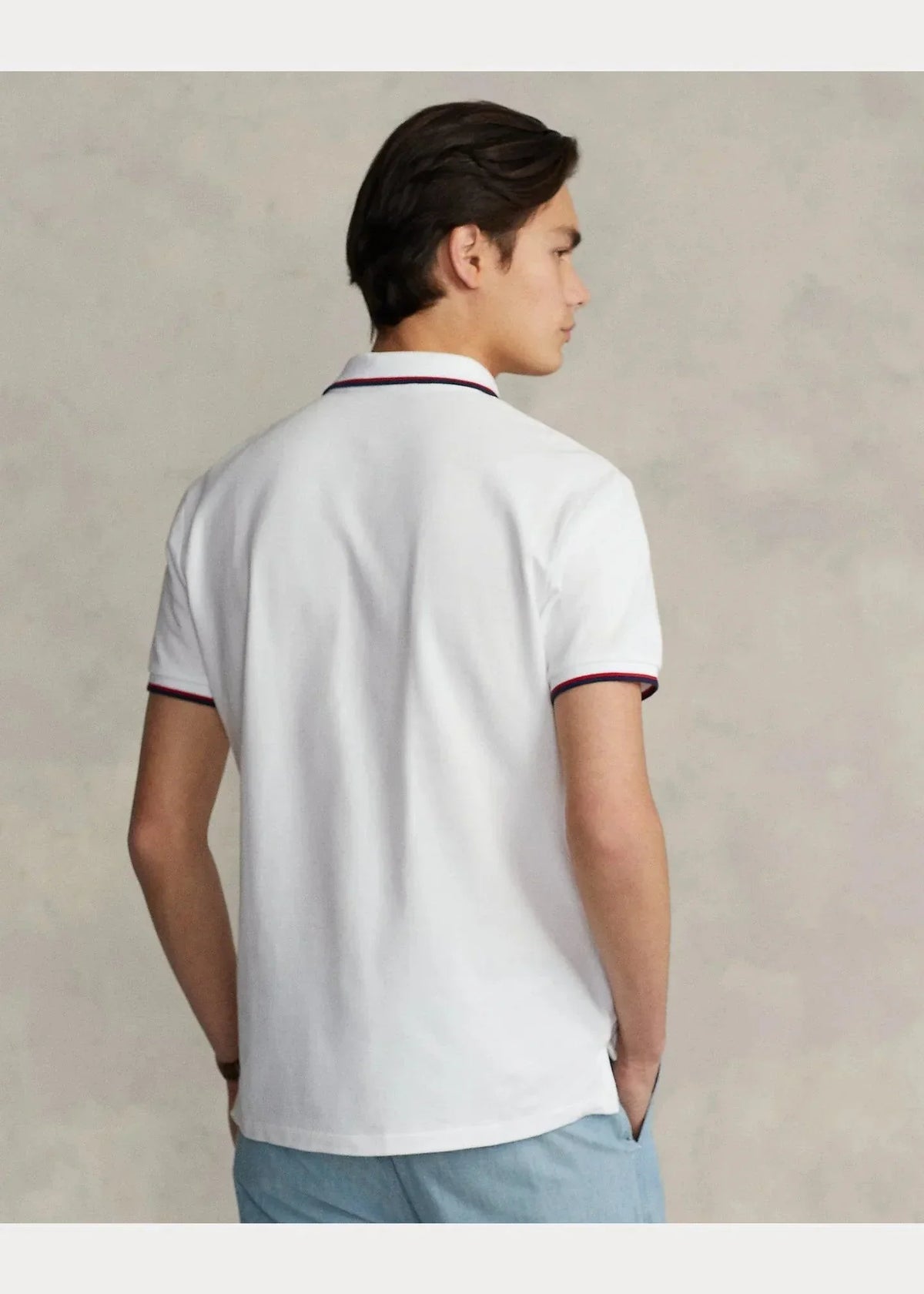 Polo de piqué corte slim