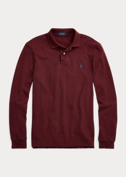 Polera manga larga burdeo