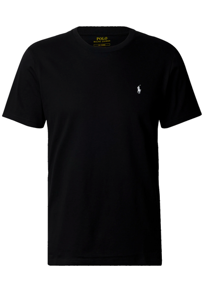 Polera cuello redondo negra