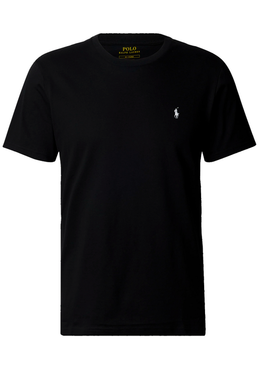 Polera cuello redondo negra