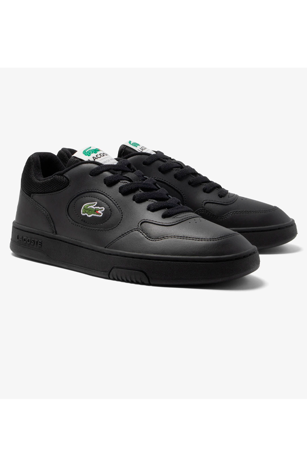 Zapatillas de cuero urbanas negras