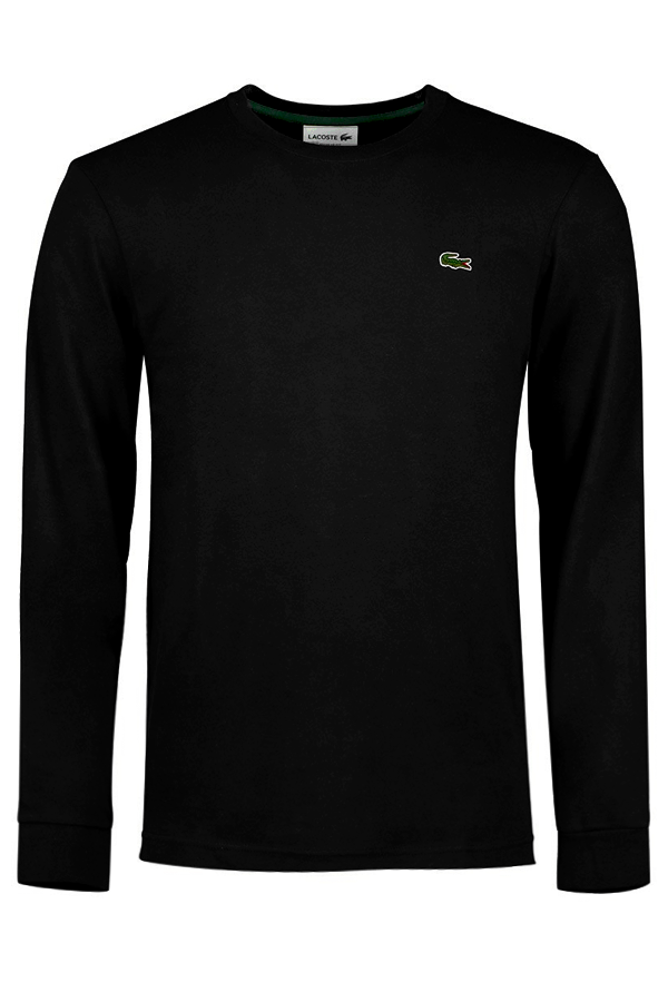 Polera manga larga básica negra