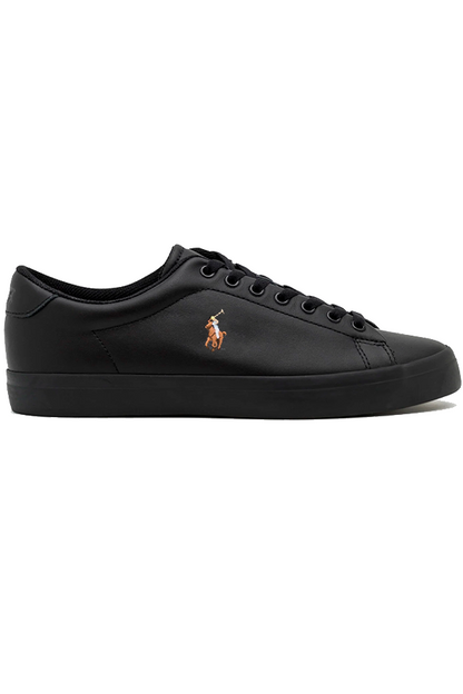 Zapatillas de cuero clásicas negras