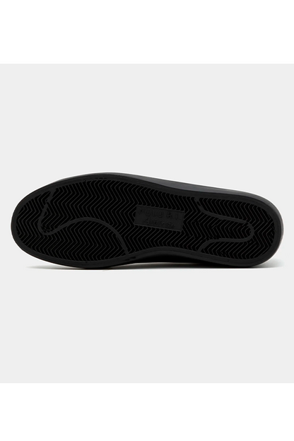 Zapatillas de cuero clásicas negras
