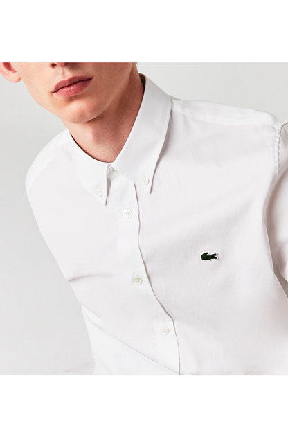 Camisa manga corta blanca