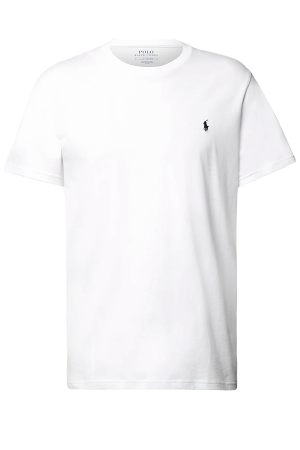 Polera cuello redondo blanca