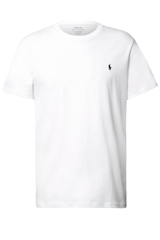 Polera cuello redondo blanca
